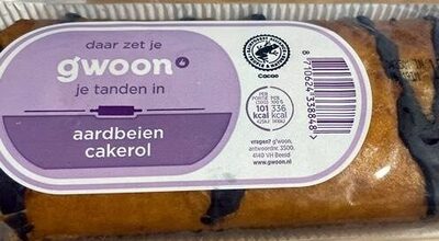 Aardbeien cakerol