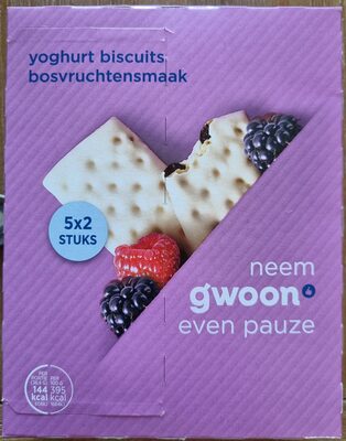yoghurt biscuit bosvruchten smaak