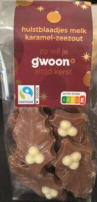 hulstblaadjes melk karamel-zeezout