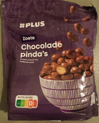Zoete chocoladepinda's