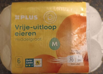 Vrije-uitloop eieren