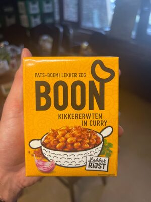 Kikkererwten in curry
