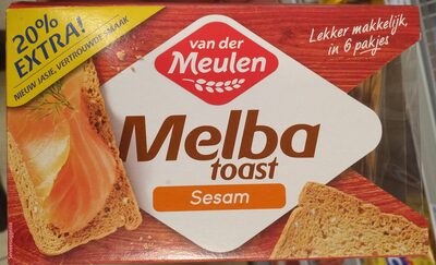 Melba toast sesam