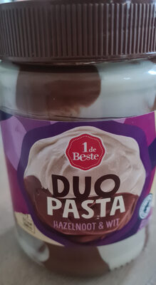 Duo Pasta Hazelnoot en Wit