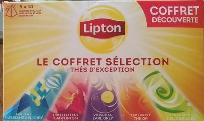 Lipton Thé Coffret Sélection 50 Sachets