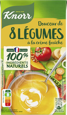 Knorr douceur 8 legumes 1l 8x