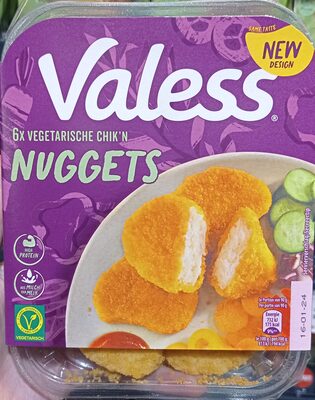 Vegetarische chik'n nuggets