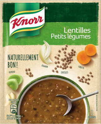 Knorr Soupe Lentilles Petits Légumes 69g 2 Portions