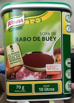 Sopa de rabo de buey