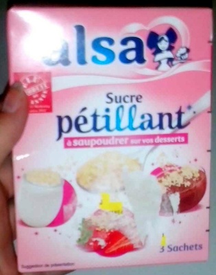 Sucre pétillant
