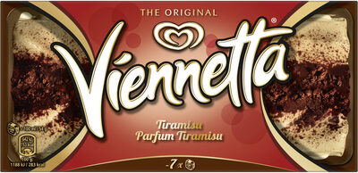 Viennetta Dessert Glace Parfum Tiramisu 7 parts