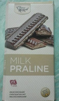 Chocolat au lait praliné