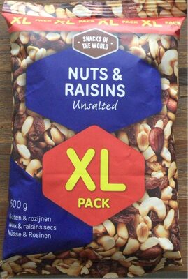 NUTS & RAISINS Unsalted