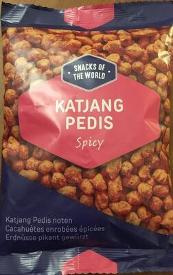 Cacahuètes enrobées épicées