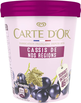 Carte D'or Pot Sorbet Intense Cassis 450ml