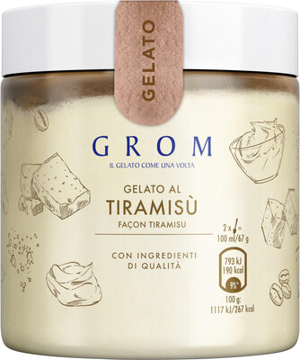 Grom Sorbet en Pot Tiramisu 460ml
