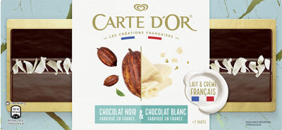 Carte D'Or Bûche Glacée 2 Chocolats 700ml