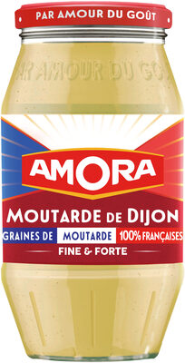 Amora Moutarde de Dijon Fine et Forte Bocal 435g