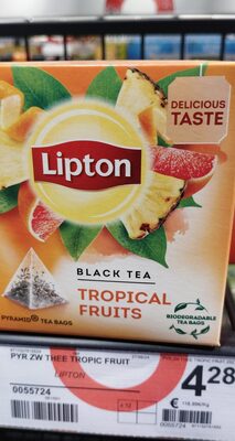 Black tea tropical fruit