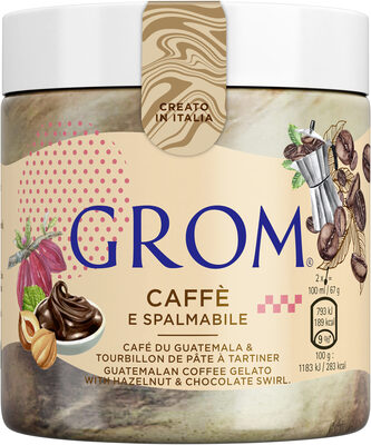 GROM café et pâte à tartiner 460ml