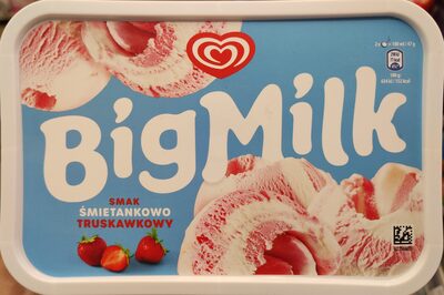 Bigmilk smak śmietankowo truskawkowy