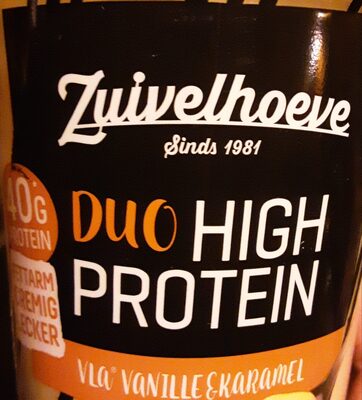 Duo High Protein Vla Vanille & Karamell