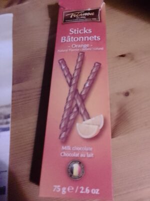 Trianon Sticks Batonnets Orange Natural Flavour