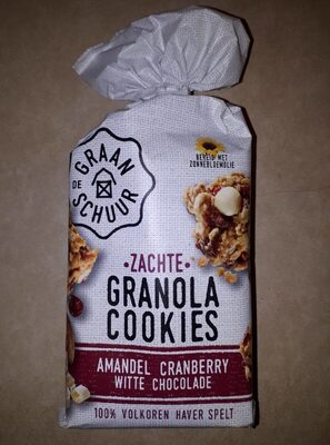 Zachte granola cookies