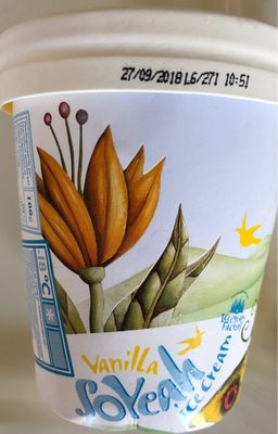 Soyeah Ice Cream Vanilla Vegan