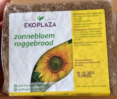 Zonnebloem roggebrood