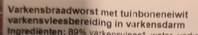 Varkensbraadworst