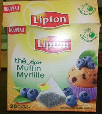 Thé façon Muffin Myrtille