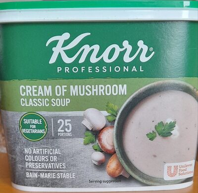 cream of mushroom classic soup powder