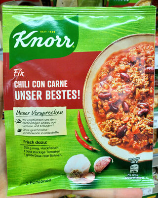Knorr Fix, Chili con Carne - Unser Bestes!