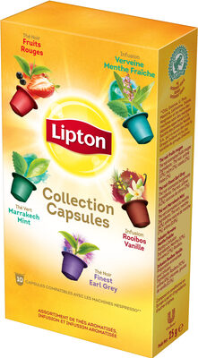 Lipton La Collection Thés & Infusions Coffret 10 Capsules