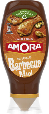 Amora Sauce Barbecue Miel Flacon Souple