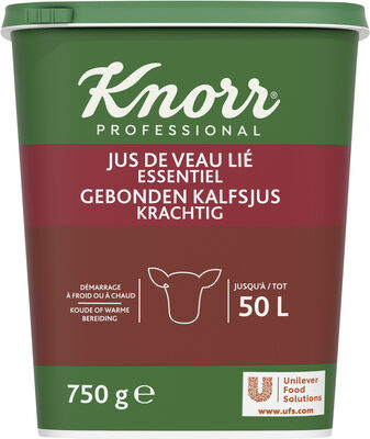 Jus de veau lié