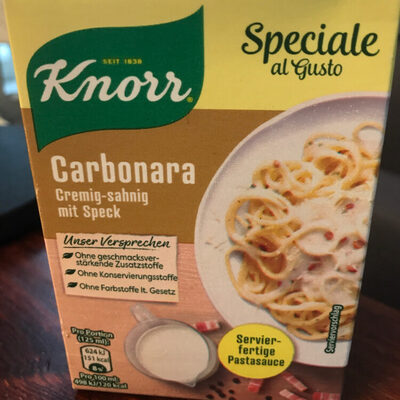 Speciale al Gusto Carbonara