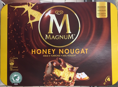 Magnum Glace Batonnet Miel Nougat x4 440ml
