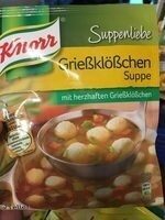Knorr Suppenliebe Grießklößchen, Trockenprodukt
