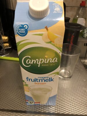 Magere fruitmelk banana