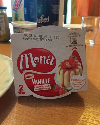 Mini pudding à la vanille