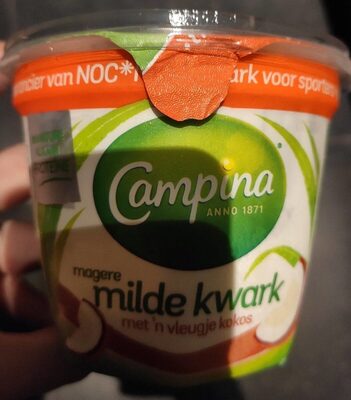 Milde kwark kokos