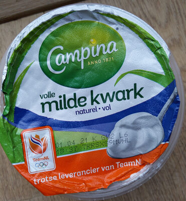 volle milde kwark naturel