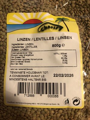 Lentils - 800g