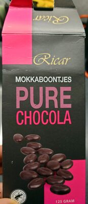Mokkaboontjes pure chocola