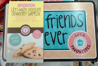 Lily's Favourites - White Chocolate Cranberry Surprise (Boite métallique Best Friend Forever)
