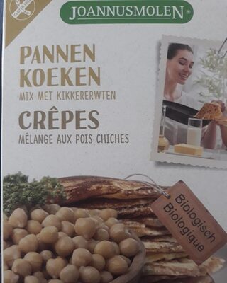 Crêpes - mélange aux pois chiches
