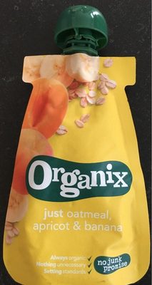 Just oatmeal, apricot & banana