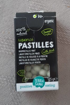 Liquorice pastilles